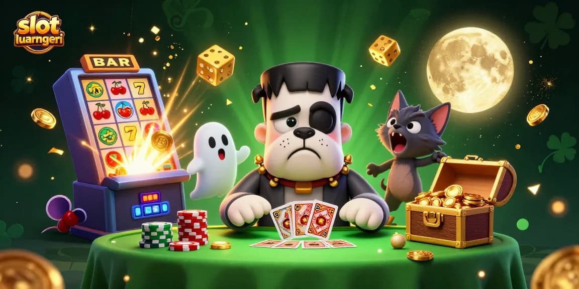 Spin the reels and win big at slot luar negeri with thrilling 3D characters and vibrant casino elements.