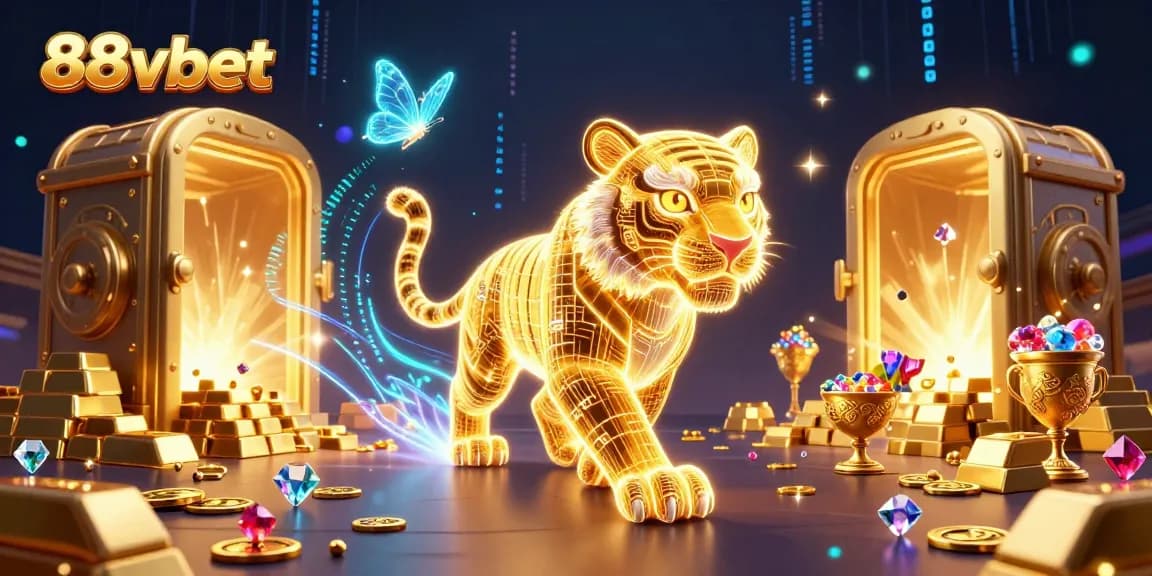 Experience thrilling gambling action with 88vbet in a vibrant digital casino scene.