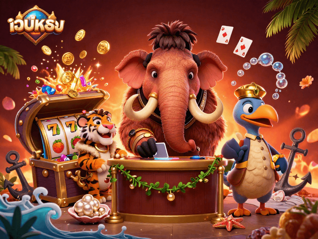 Engage in exciting slot action with เว็บตรง featuring bouncer mammoth and VIP saber-tooth.