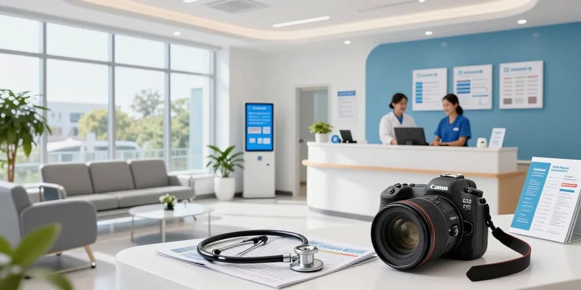 Hair transplant Istanbul consultation at a modern health clinic focused on patient care.