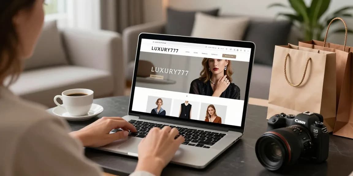 Pengalaman belanja mewah di LUXURY777 dengan suasana yang nyaman dan elegan