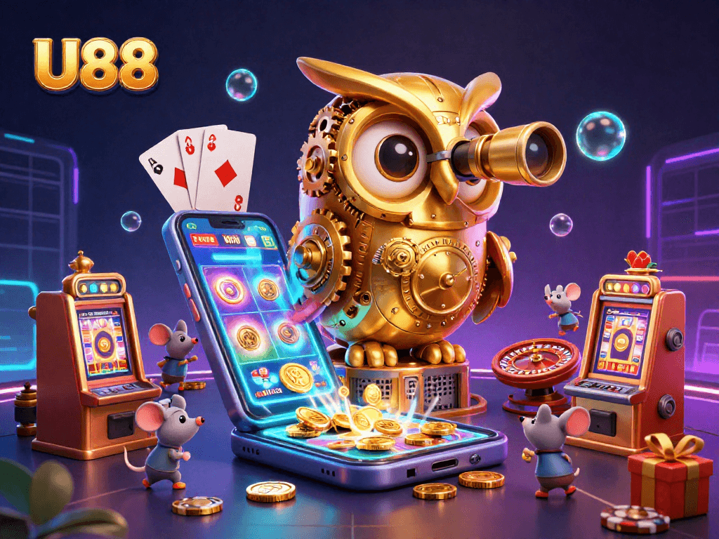 Experience thrilling wins at U88 with enchanting casino characters and rich gaming elements.