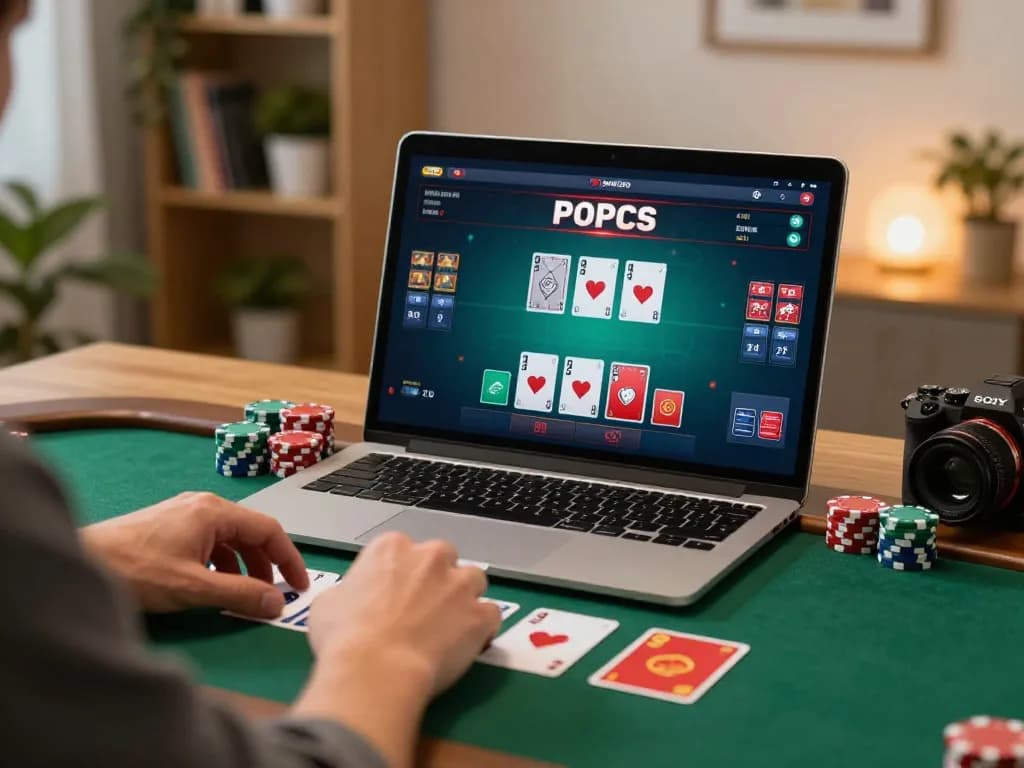 Player strategizing in an RR99 online blackjack game, showcasing focused betting and engagement
