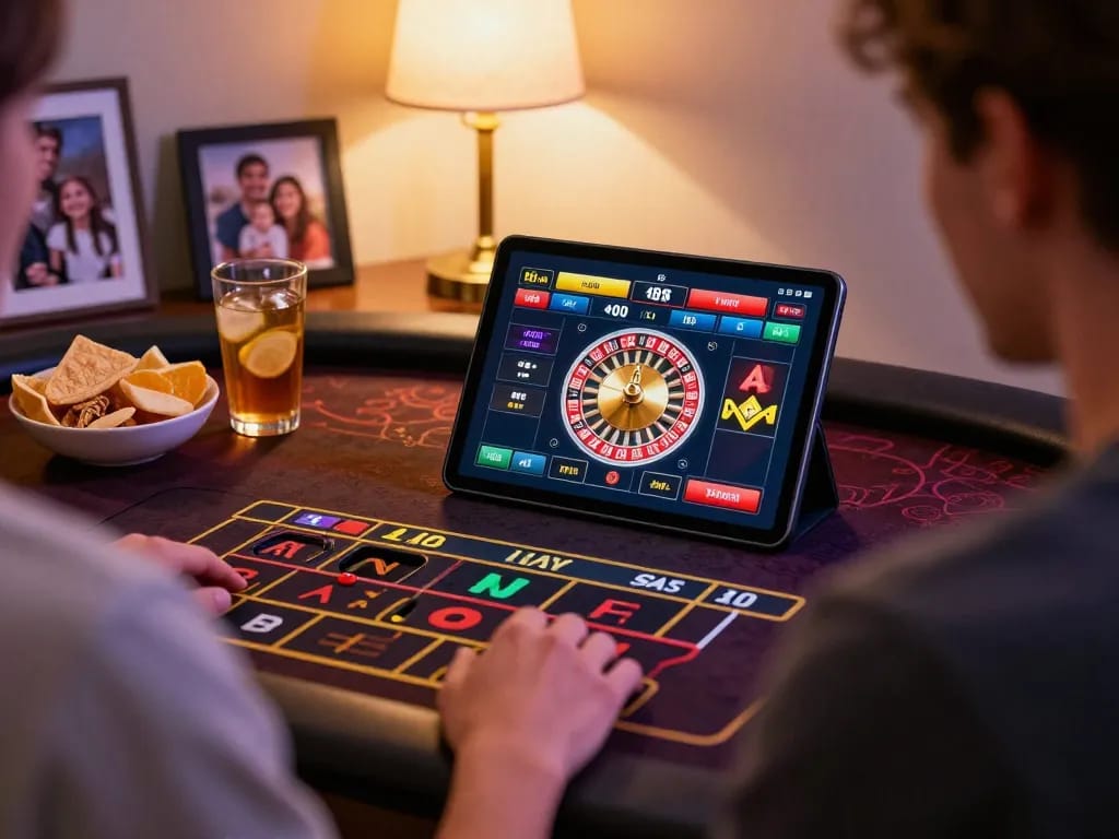 Terlibat dalam permainan yang mendebarkan di Barcaslot melalui tablet dengan antarmuka roulette yang menarik terlihat