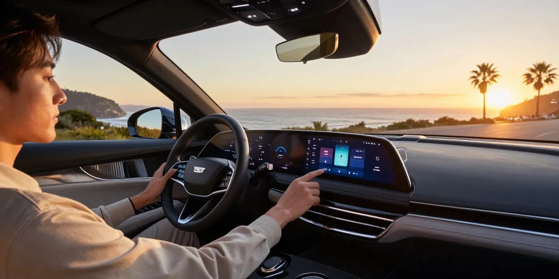 The Cadillac Lyriq's driving modes impact how it operates on different terrains, showing whether they offer different ranges or battery usages.