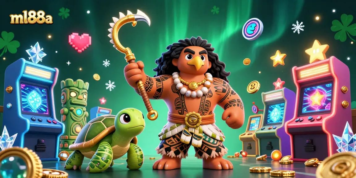 Engage in thrilling gameplay with ml88a featuring vibrant 3D Casino elements and dynamic characters.