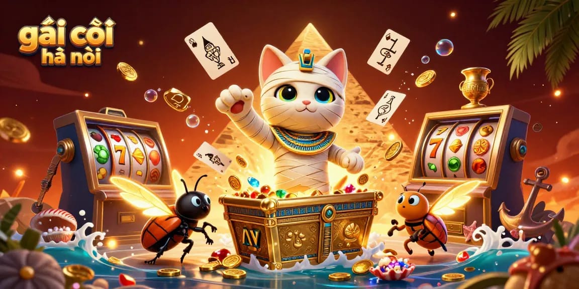 Engaging 3D illustration showcasing the thrill of gái gọi hà nội in a vibrant casino setting.