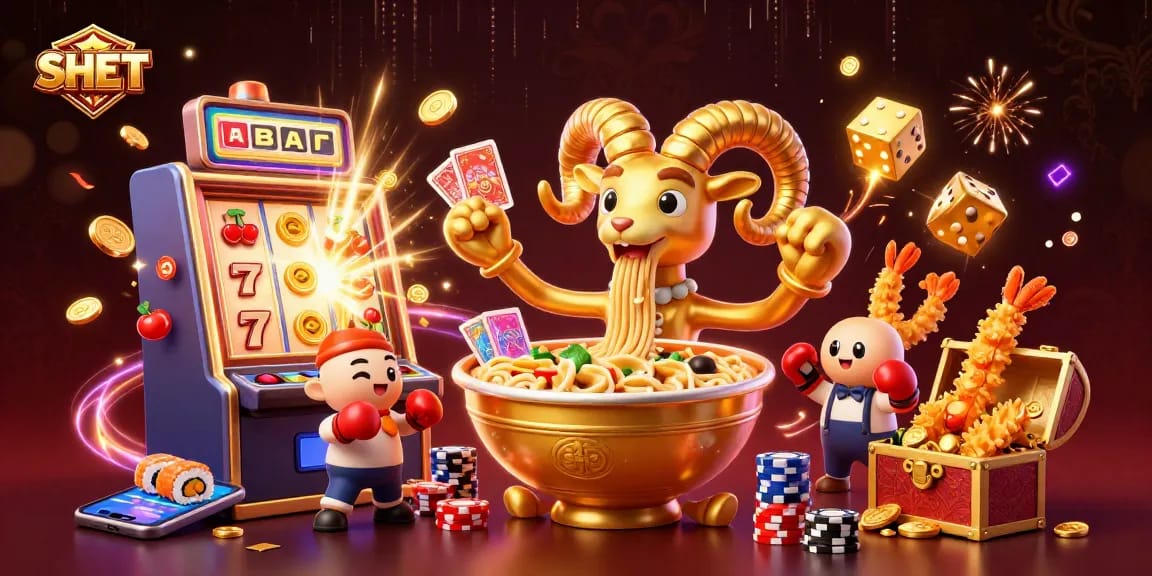 Engage in thrilling action at SH BET with vibrant casino characters and dazzling games!