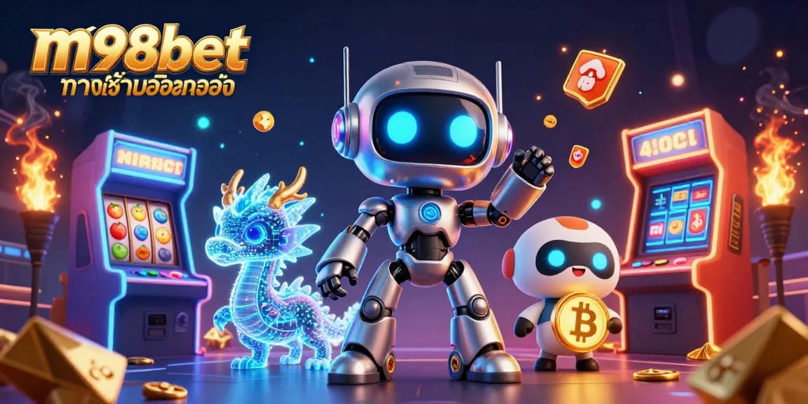 สมัครสมาชิกและเล่นคาสิโนออนไลน์ที่ m98bet ทางเข้ามือถือ ด้วยภาพการ์ตูน 3D ที่โดดเด่น