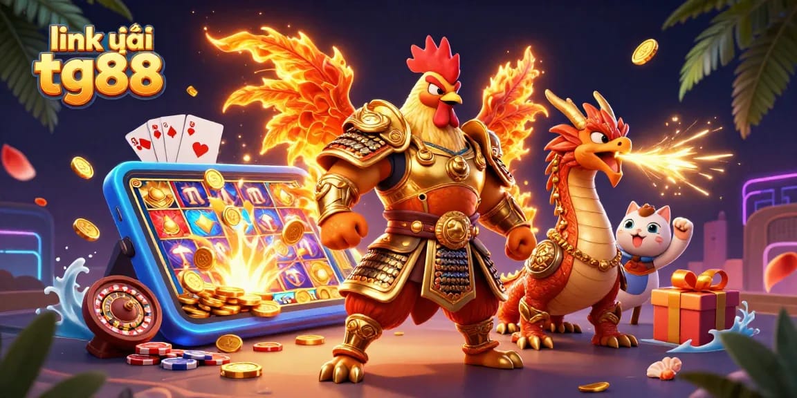 Engage with exciting games at link vào tg88, featuring warriors and dynamic casino elements.
