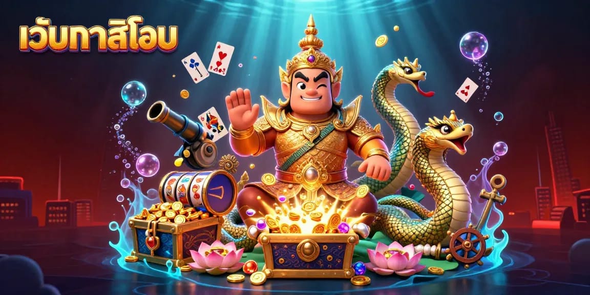 เล่นสล็อตในคาสิโนออนไลน์เว็บตรงเพื่อชนะรางวัลใหญ่และสัมผัสประสบการณ์ที่น่าตื่นเต้น