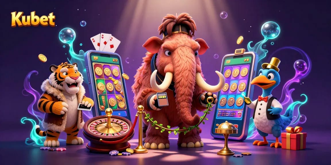 Kubet menawarkan pengalaman bermain kasino online dengan bouncer mamut dan tamu VIP, dipenuhi elemen judi menarik.