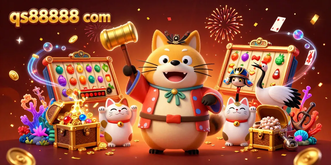 Experience thrilling gameplay at qs888888 com with cheerful tanuki, fortune cats, and exciting slot games!