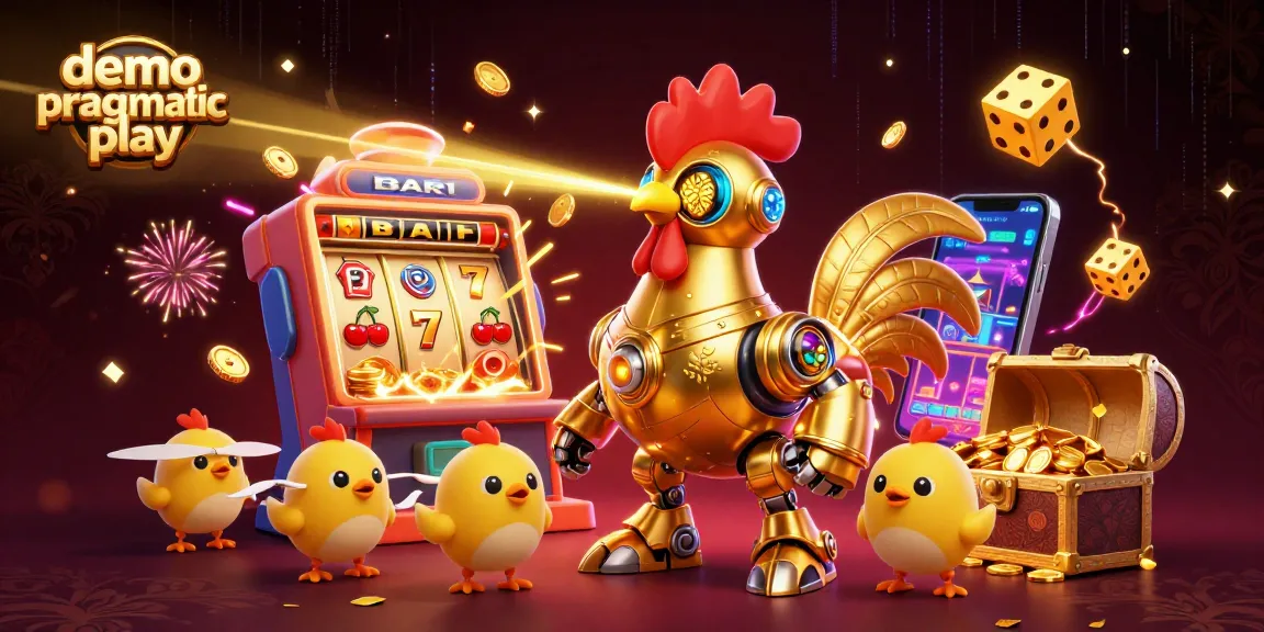 Engage in thrilling demo pragmatic play slots with a vibrant casino scene featuring dynamic characters and elements.