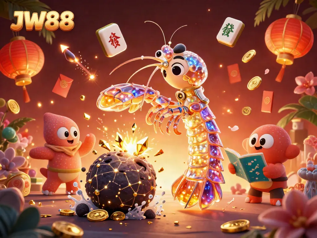 Experience the excitement of JW88 with a galactic samurai and treasure-filled action!