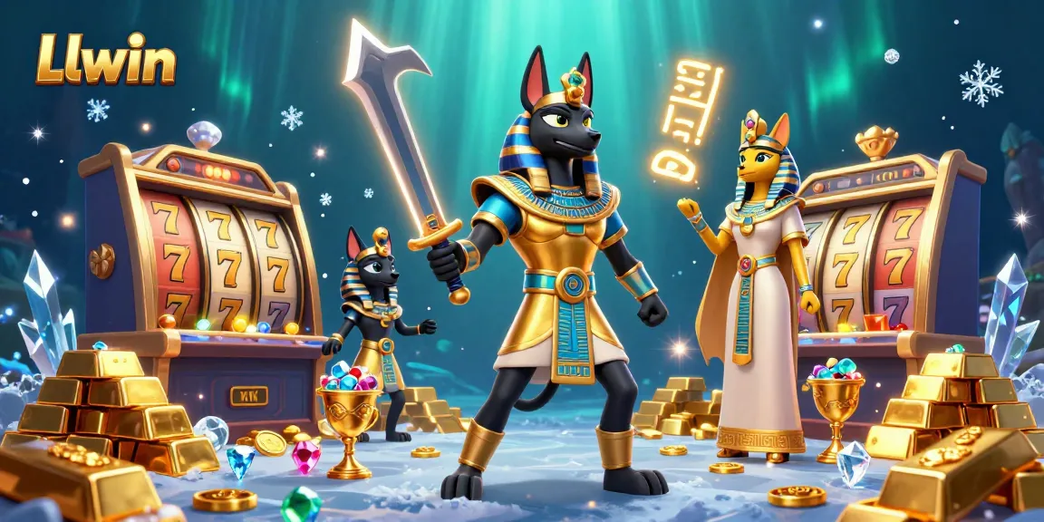 Experience thrilling gameplay with Llwin's jackpot slot adventure featuring dazzling riches!