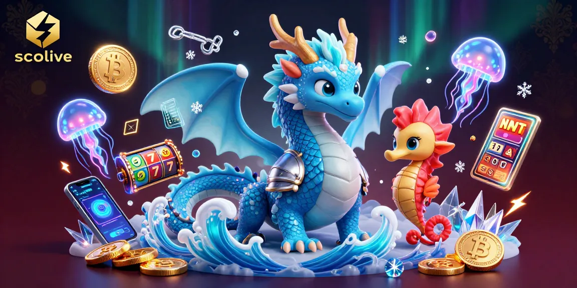 Socolive showcases a vibrant 3D casino scene filled with dynamic slot elements and magical characters.