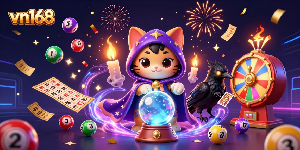 Experience the excitement of lottery gameplay at vn168 with dynamic colorful balls and engaging casino elements.