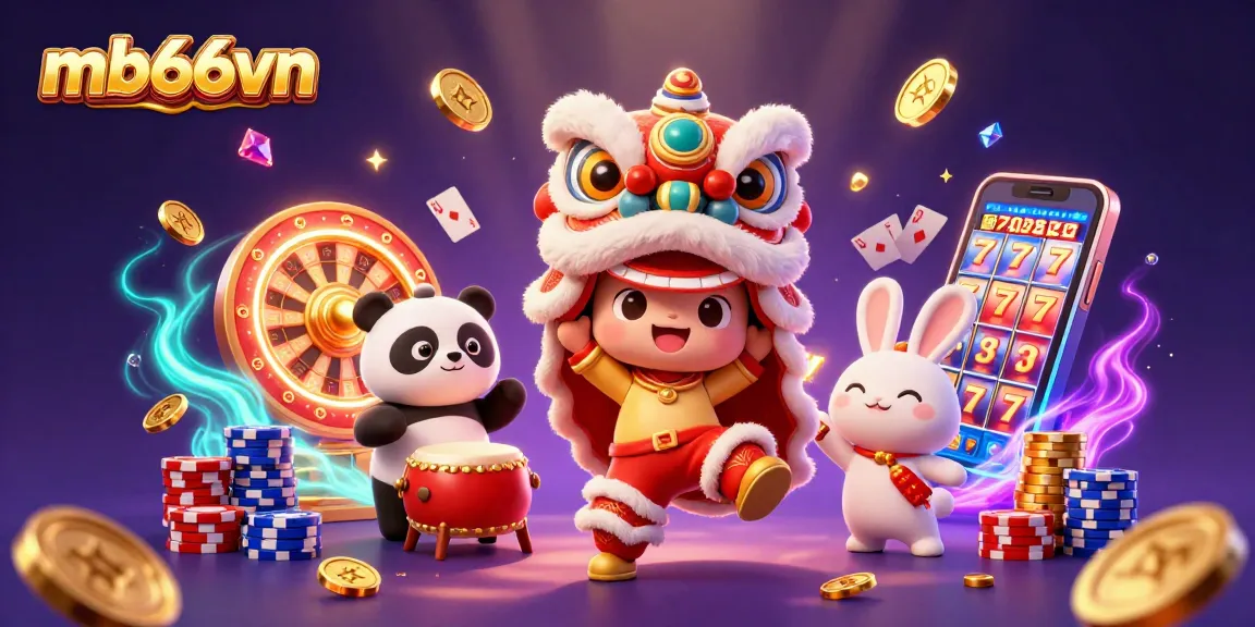 Experience the thrill of mb66vn with captivating slot adventures and vibrant 3D characters.