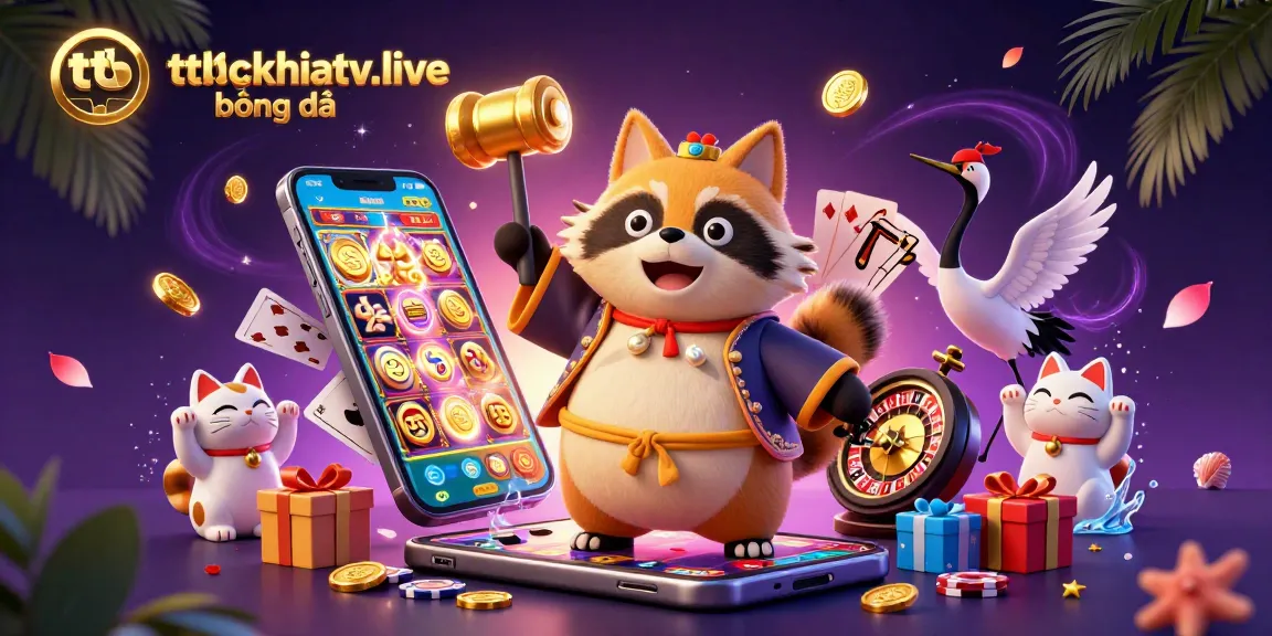 Play slots and experience thrilling action at ttbdcakhiatv.live bóng đá with colorful casino characters.