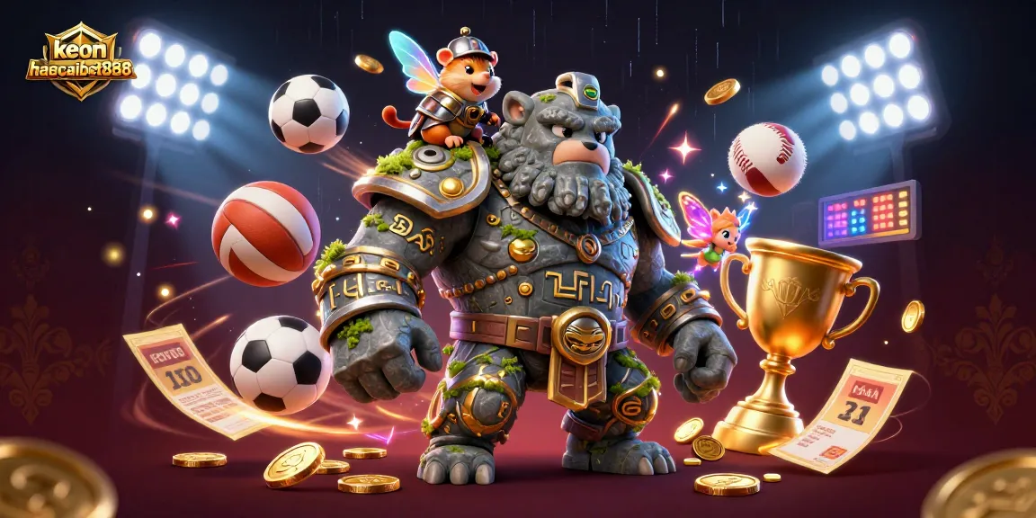 Experience thrilling action at keonhacaibet888 with dynamic characters and sports betting elements.