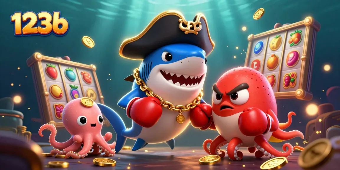 Engage with thrilling gameplay at 123b's vibrant online casino featuring lively characters and exciting slot elements.