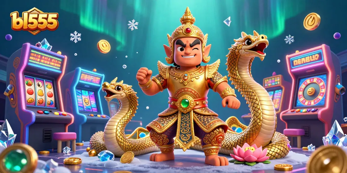Engage in thrilling games at bl555 with vibrant casino elements in a magical underwater scene.