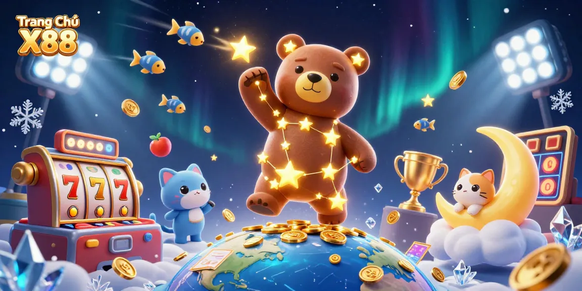 Experience exciting gameplay at Trang Chủ X88 with vibrant slot games and jackpot excitement.