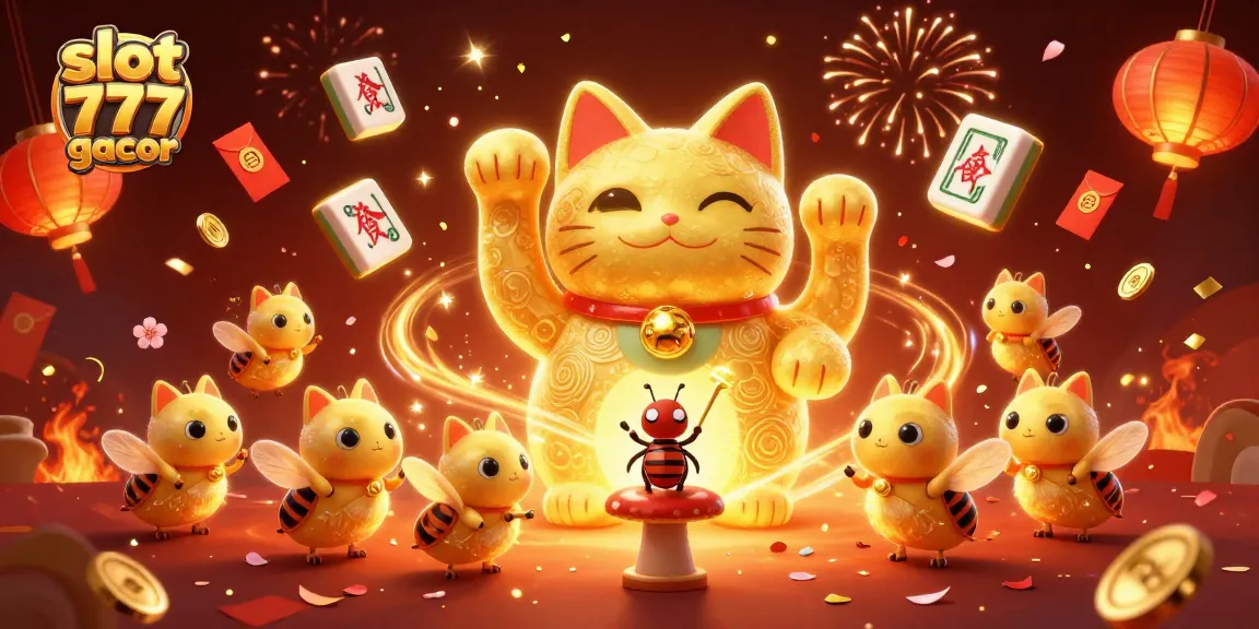 Experience thrilling gameplay at slot 777 gacor with vibrant casino symbols and lucky charms.