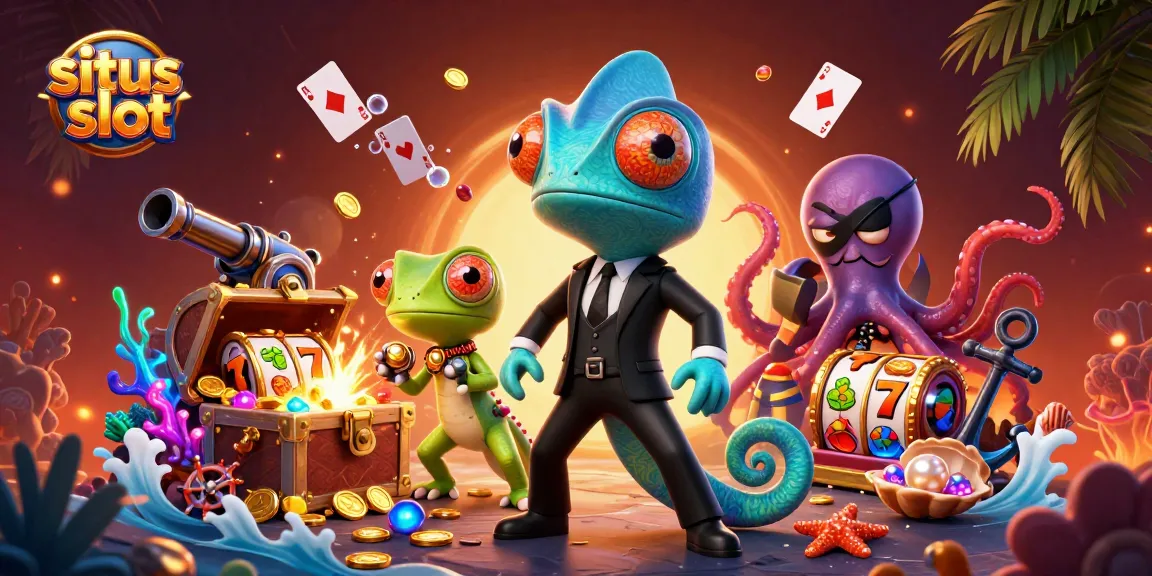 Menangkan hadiah besar di situs slot dengan karakter kasino 3D menarik dan nuansa bawah laut yang kaya.