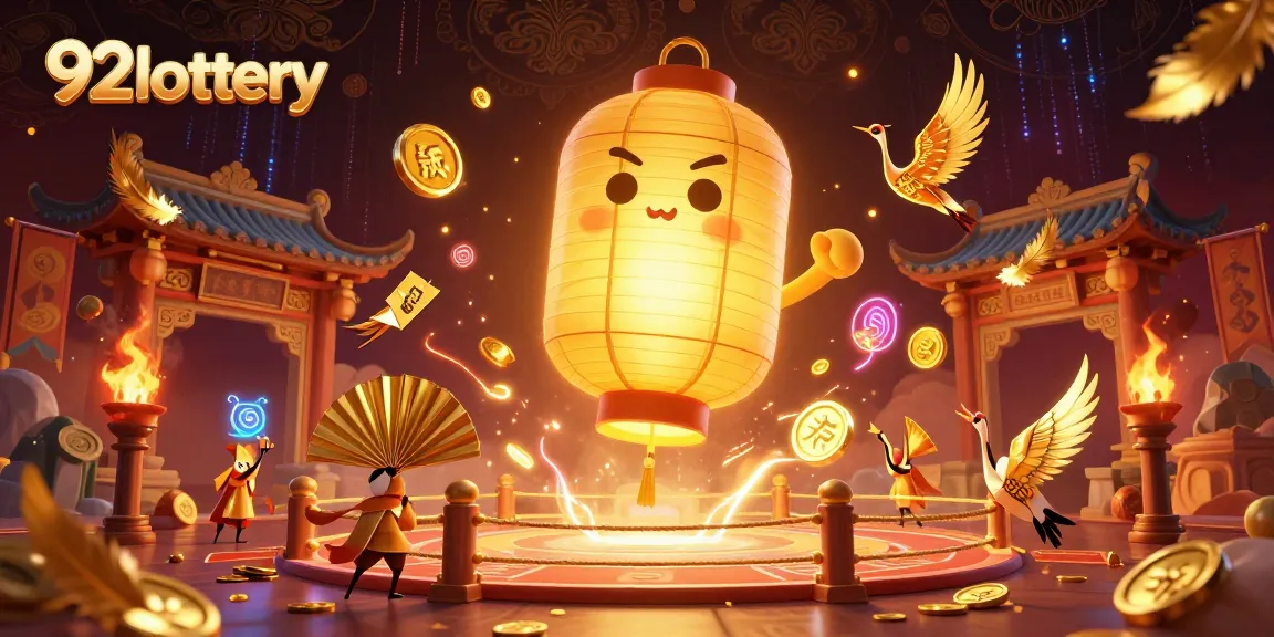 Experience the thrill of 92lottery with our vibrant casino illustration showcasing golden lanterns and lucky symbols.
