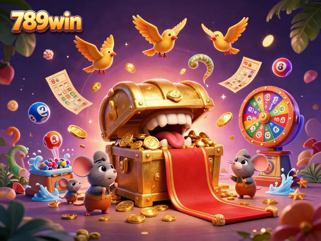 Immerse in the vibrant gaming world of 789win, where treasure awaits adventurer mice among golden riches and games of chance.