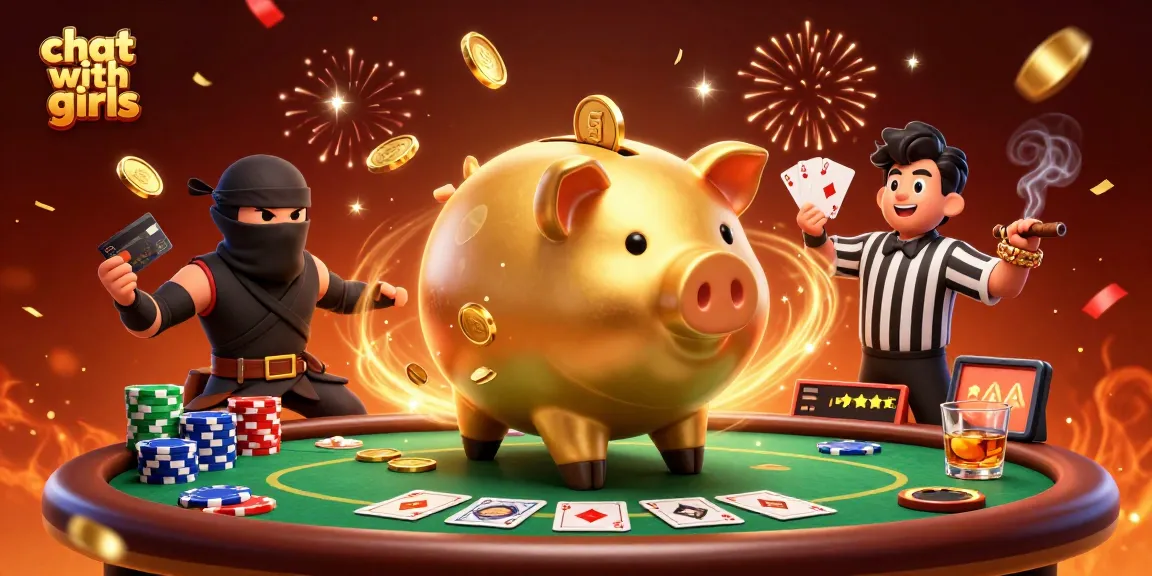 Engage in real-time chat with girls while enjoying casino excitement, lively gaming scene.