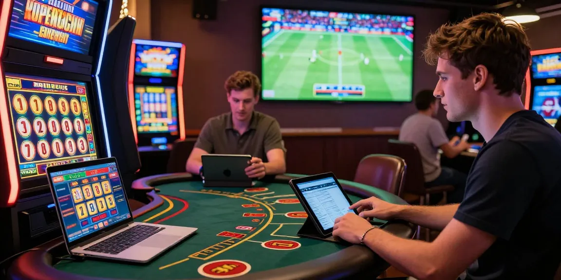 Players enjoying online gaming experiences at B52, featuring slots and live sports betting.