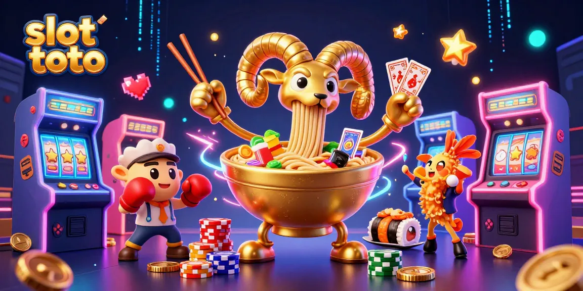 Experience the thrill of slot toto with vibrant characters and casino elements in action.