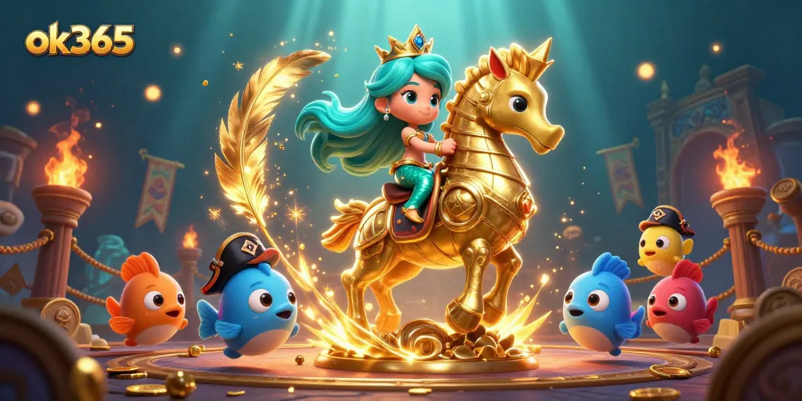 Experience exciting gameplay with ok365 in a vibrant underwater casino adventure.