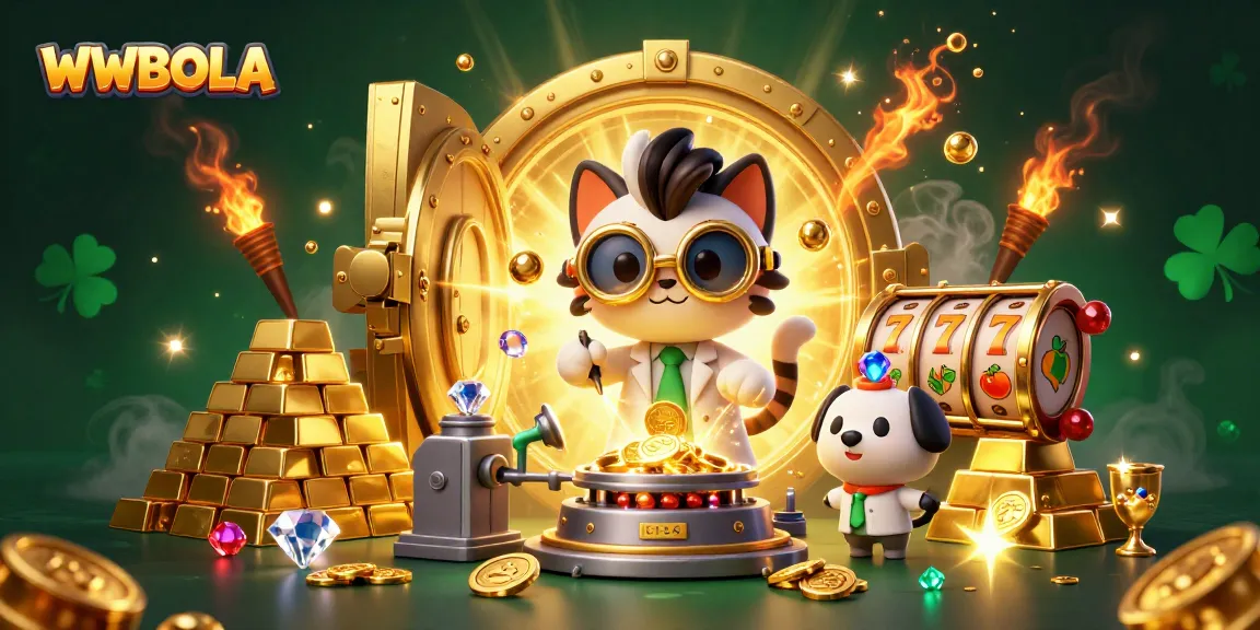 WWBOLA menghadirkan slot pulsa yang menguntungkan dengan warna keemasan dan simbol keberuntungan.