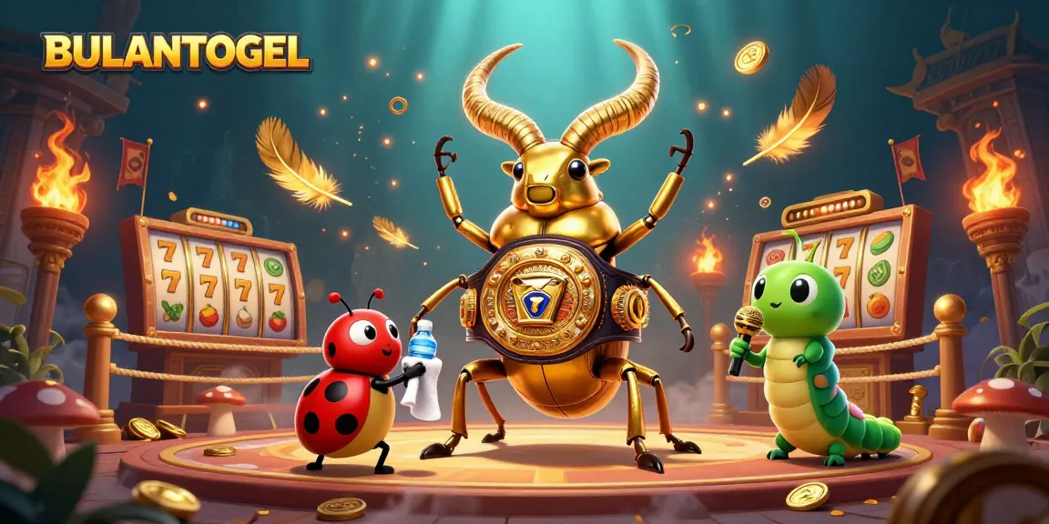 Engage with BULANTOGEL in a vibrant casino-themed showdown featuring distinctive characters.