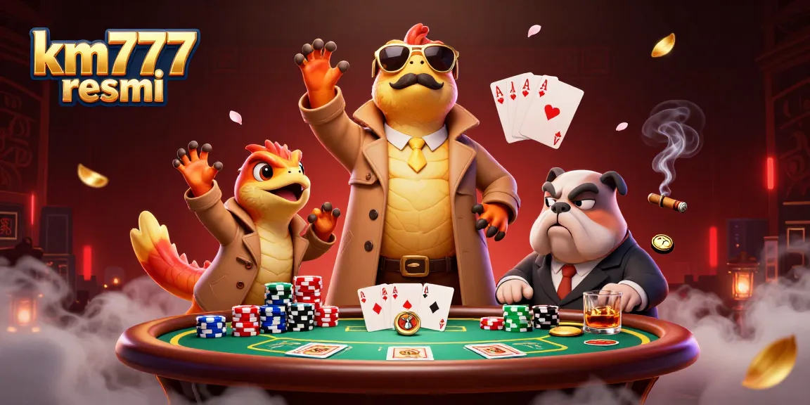 Enjoying the excitement of km777 resmi at the poker table with dynamic game features.