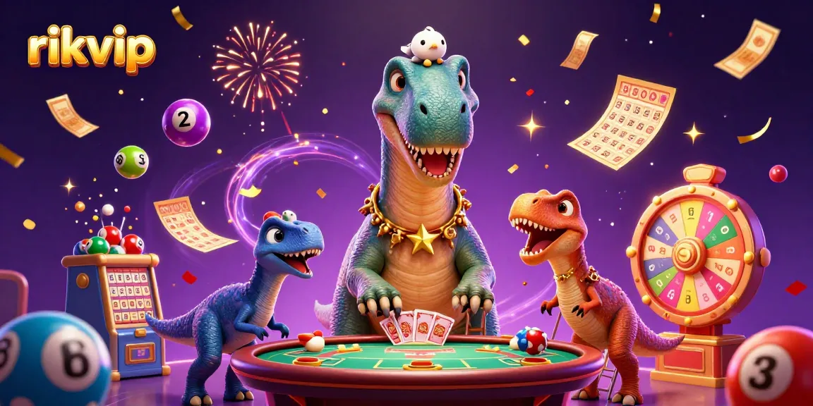 Engage in thrilling games at rikvip with a vibrant casino scene full of lottery excitement.