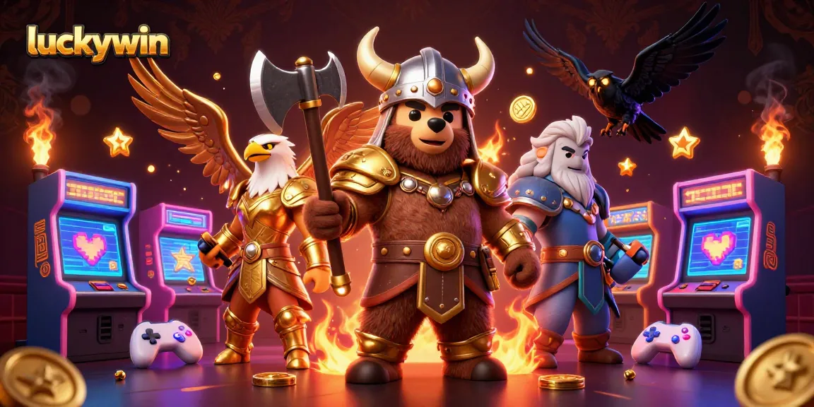 Experience luckywin with a vibrant 3D casino adventure featuring exciting game elements.