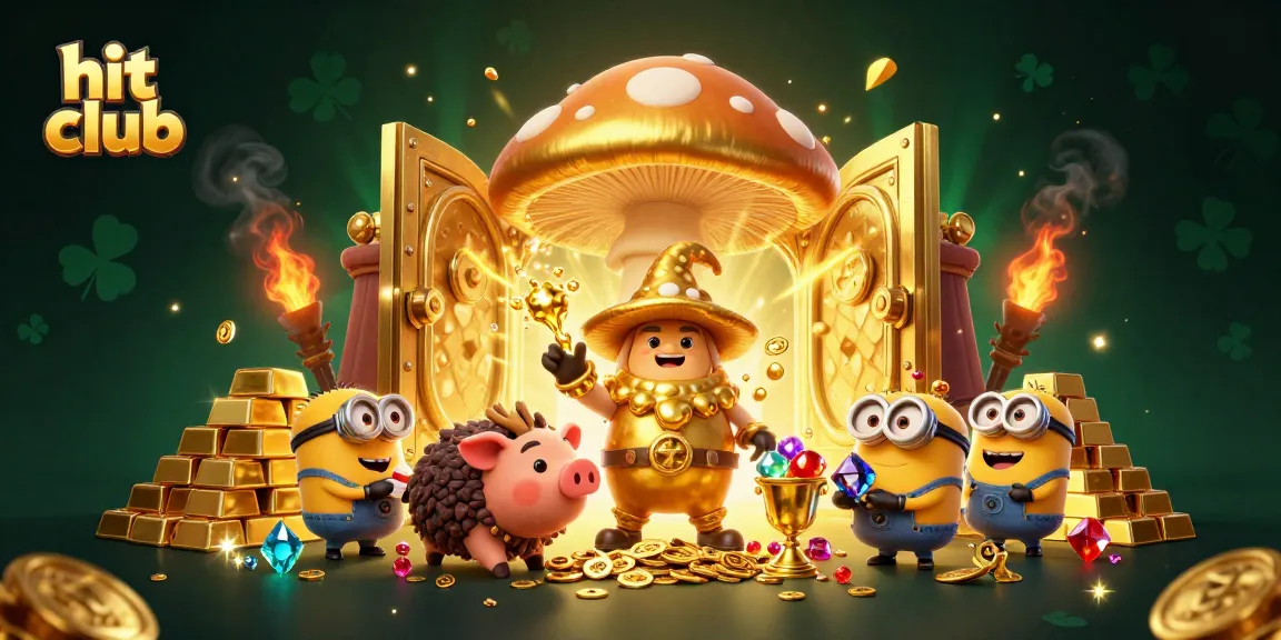 Experience the magic of hit club as the golden wizard and his friends unveil a treasure trove.