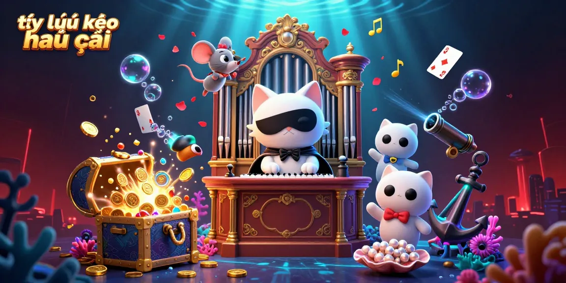 Experience the thrill of betting with tỷ lệ kèo nhà cái in a vibrant casino scene filled with lively characters.