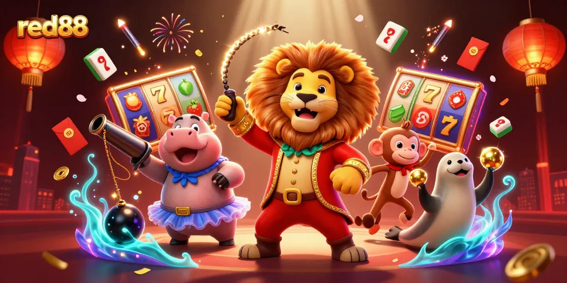Experience thrilling gameplay with red88, where colorful slots and playful characters create excitement.