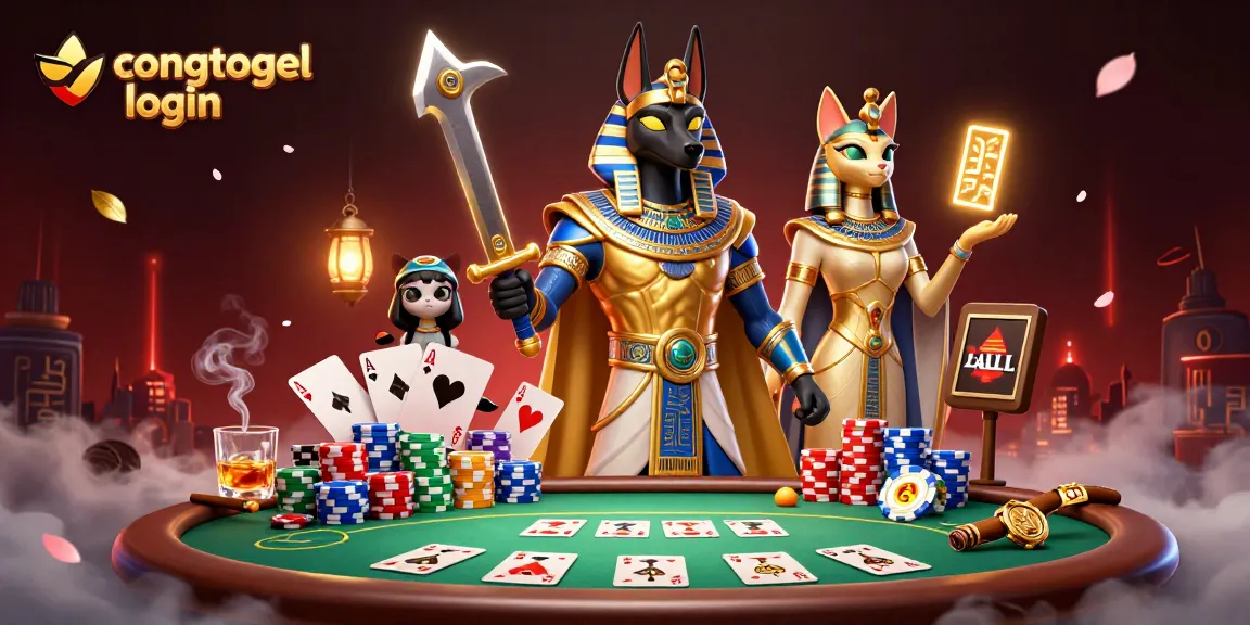 Engage with congtogel login for an exciting poker experience with mystical Egyptian themes.