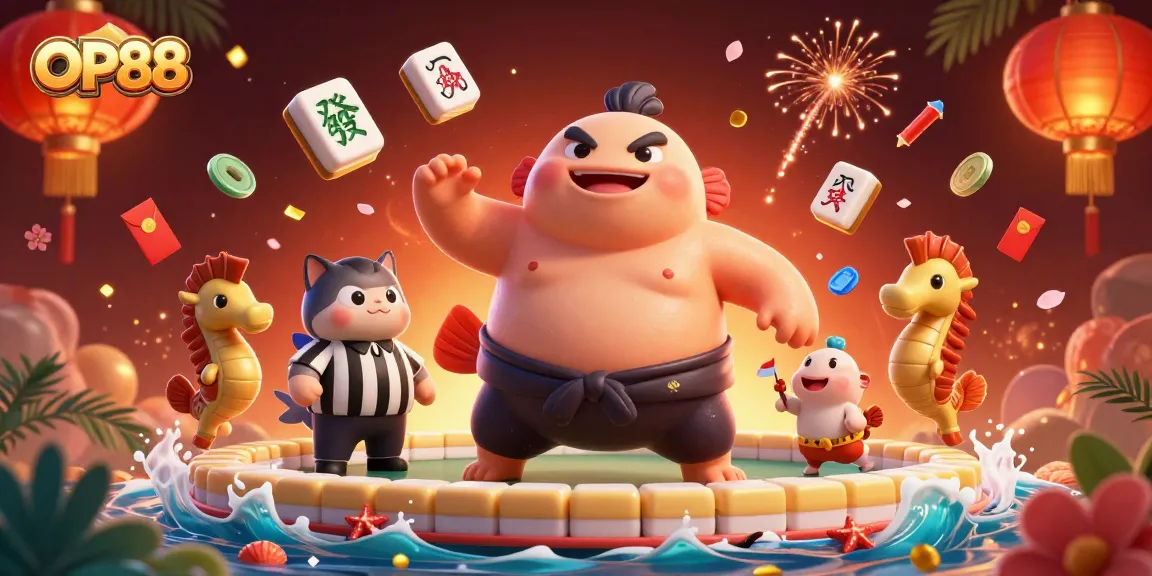 Experience thrilling gameplay at OP88 with vibrant characters and dynamic casino elements.