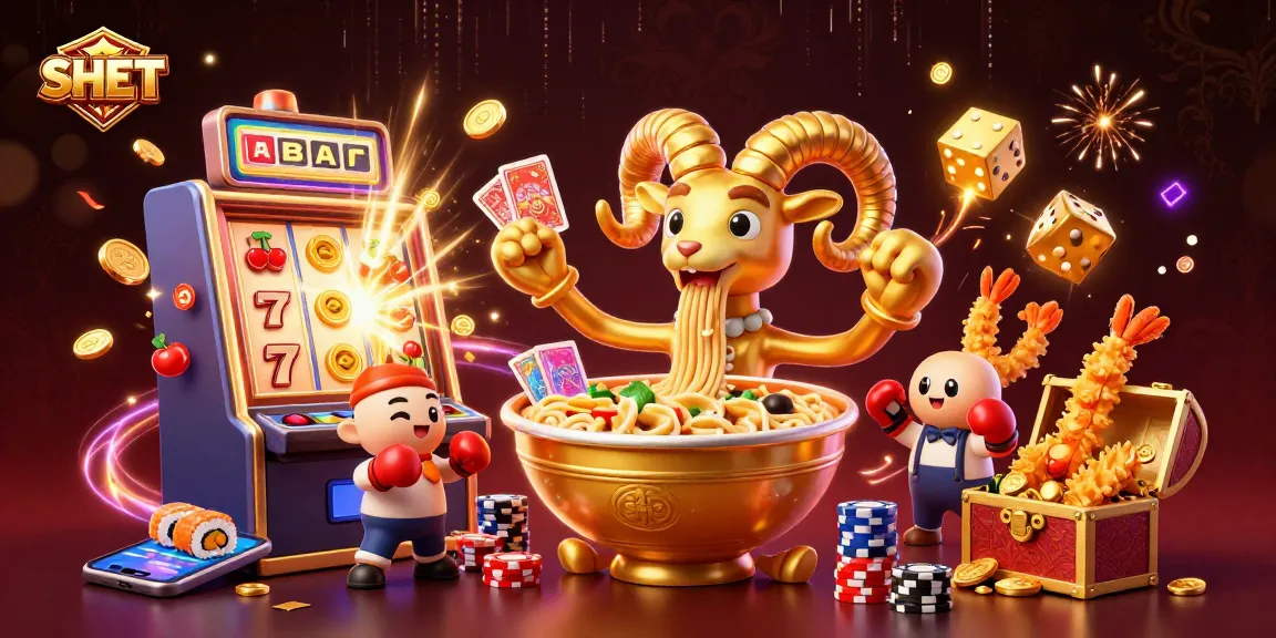 Engage in thrilling action at SH BET with vibrant casino characters and dazzling games!