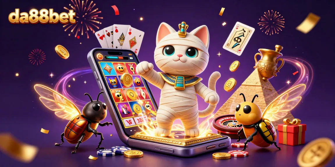 Experience thrilling wins at da88bet with Egyptian-themed gaming and vibrant slot action.