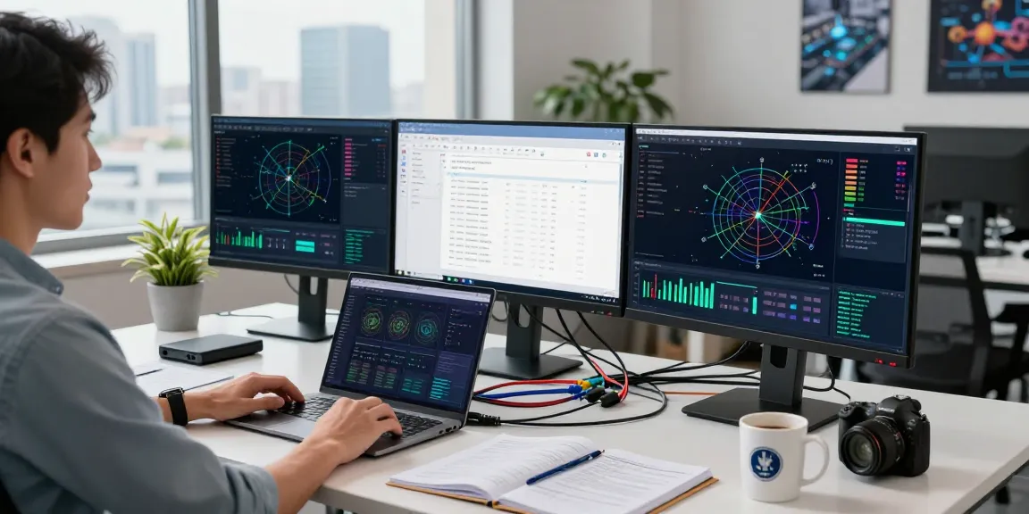 Efficient workspace with network diagnostic tools by my-toolskit for IT professionals