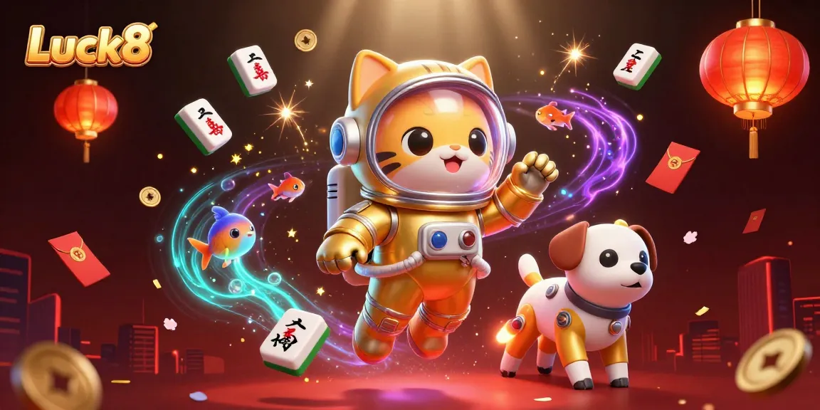 Experience the excitement at Luck8 with vibrant gaming elements and stunning visuals.